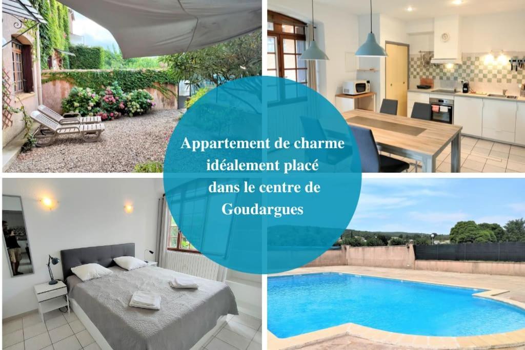 Apartament Le Petit Goudarguais Goudargues Zewnętrze zdjęcie